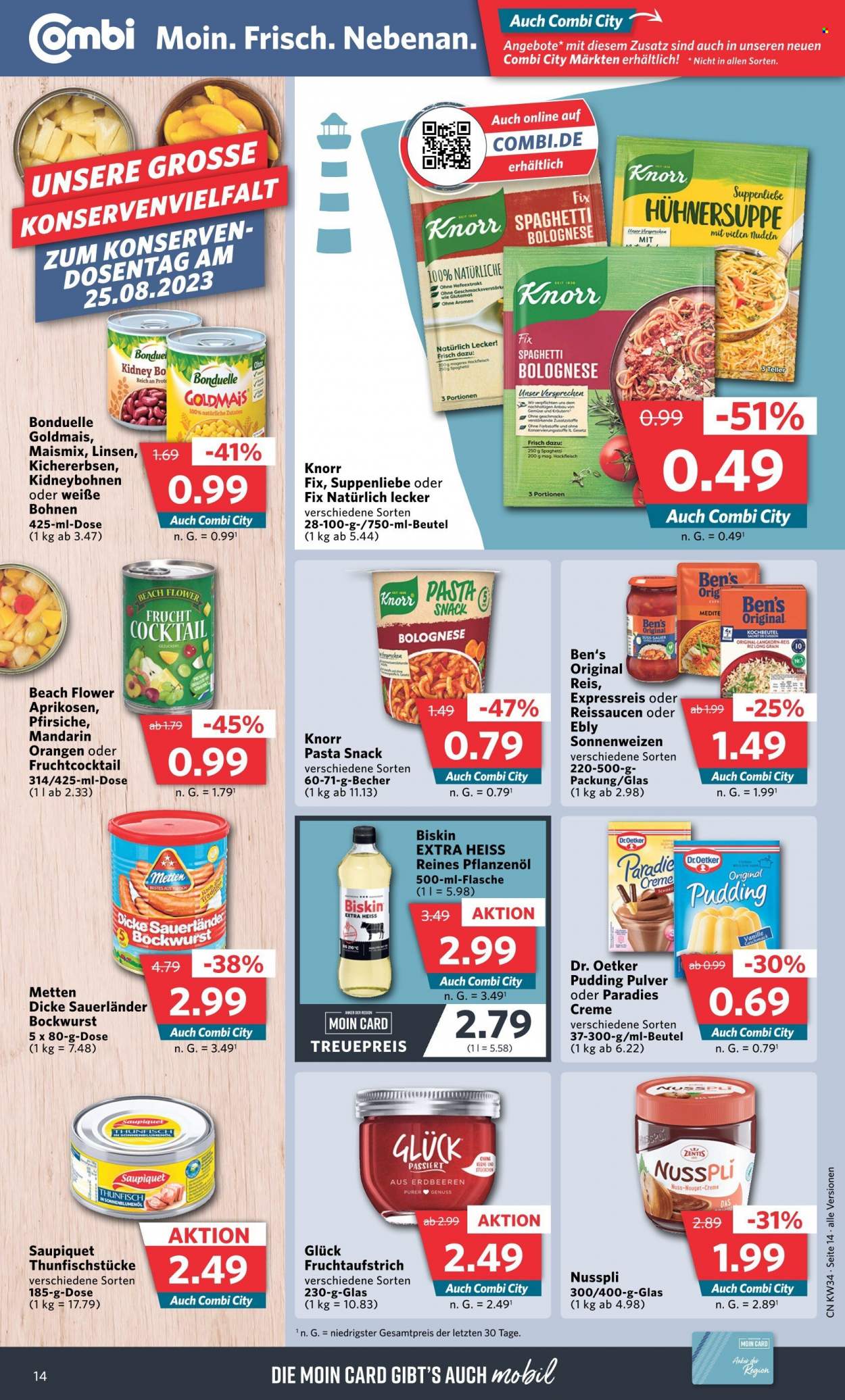 Combi Prospekte  - 21.08.2023 - 26.08.2023. Seite 14