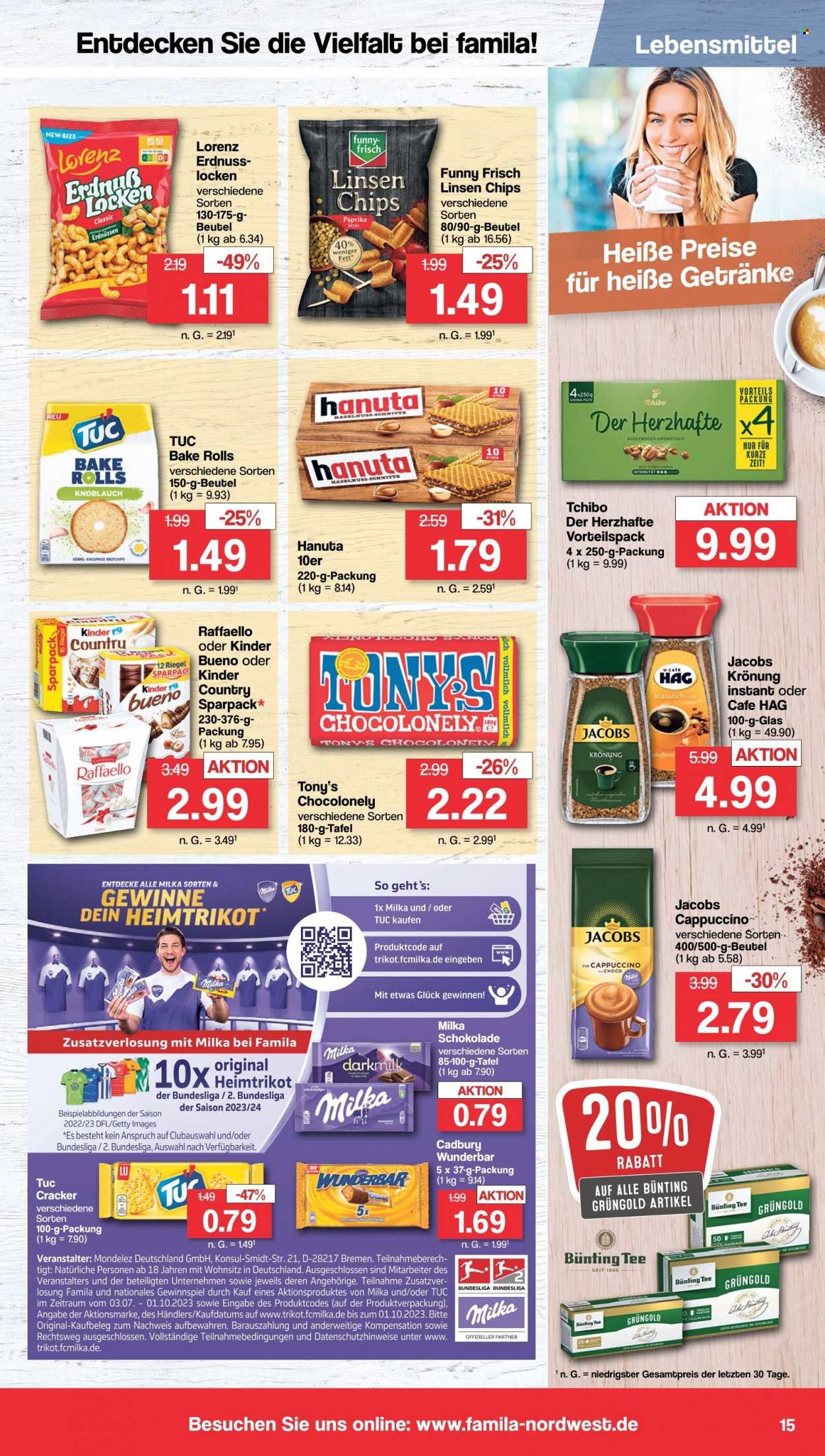 famila Prospekte  - 21.08.2023 - 26.08.2023. Seite 15