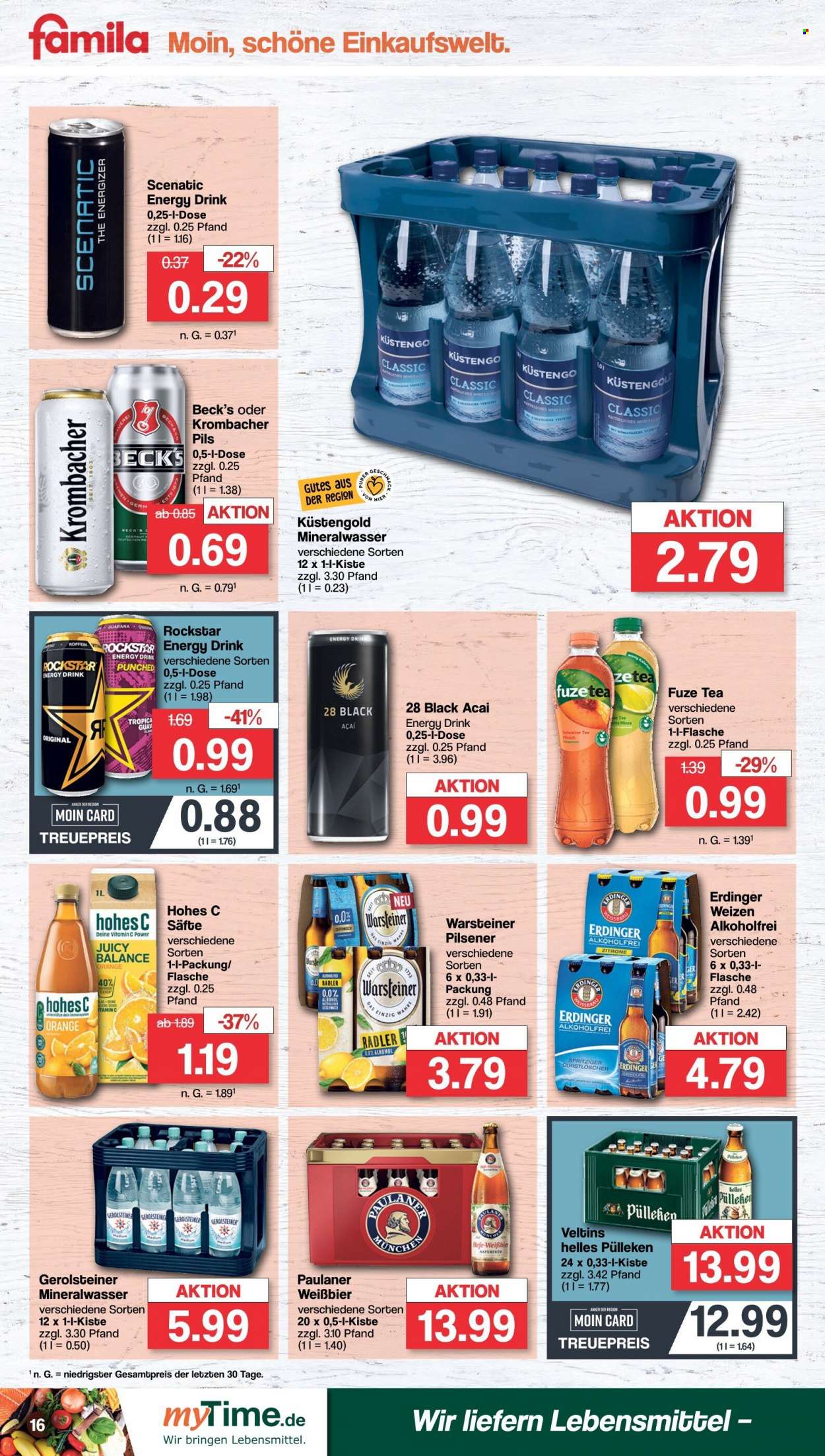 famila Prospekte  - 21.08.2023 - 26.08.2023. Seite 16