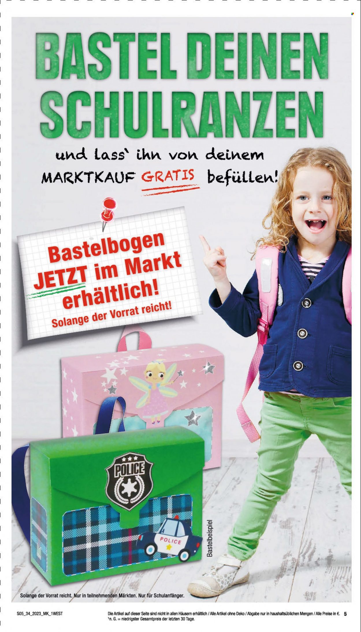 Marktkauf Prospekte  - 21.08.2023 - 26.08.2023. Seite 5