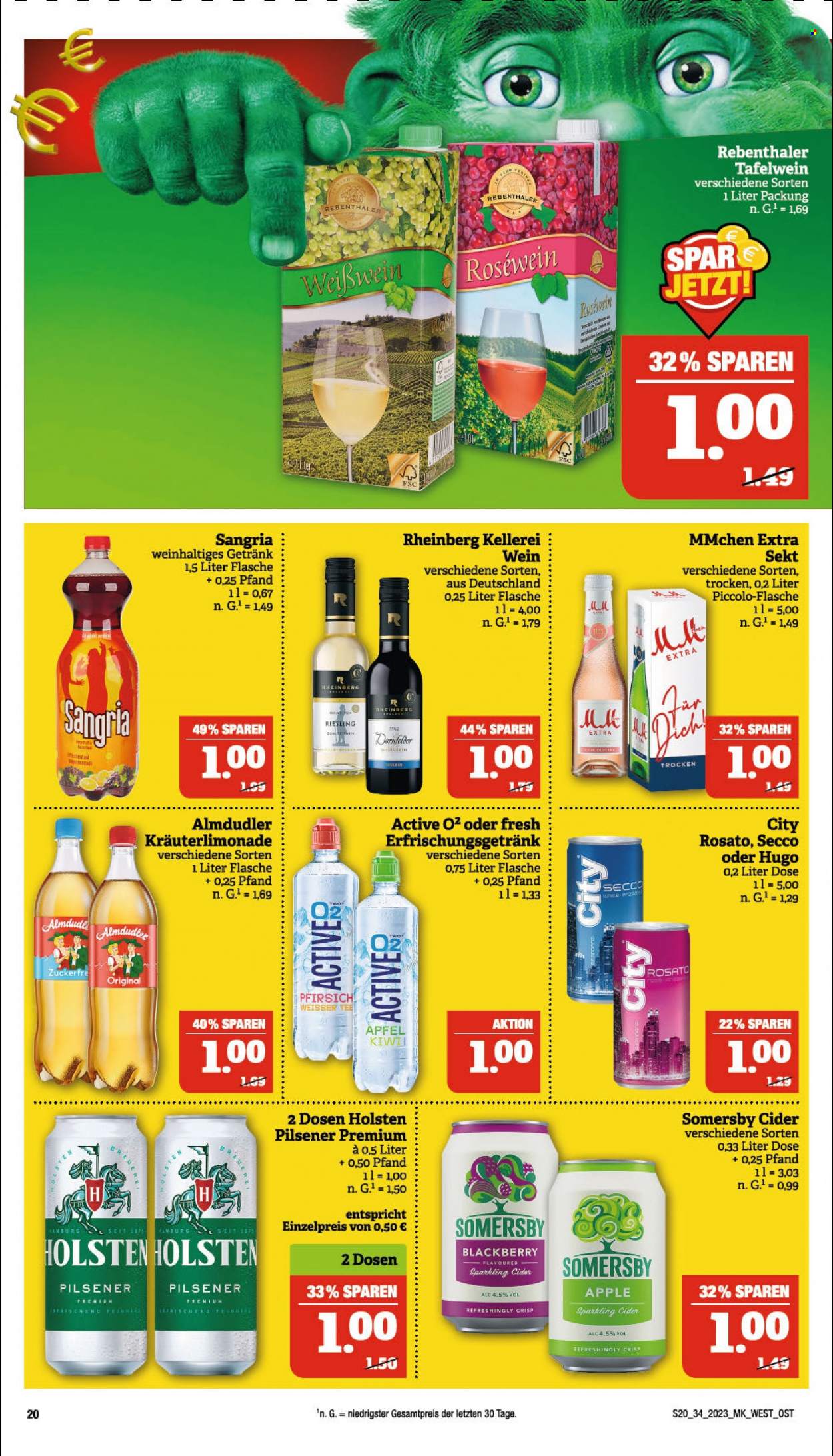 Marktkauf Prospekte  - 21.08.2023 - 26.08.2023. Seite 20