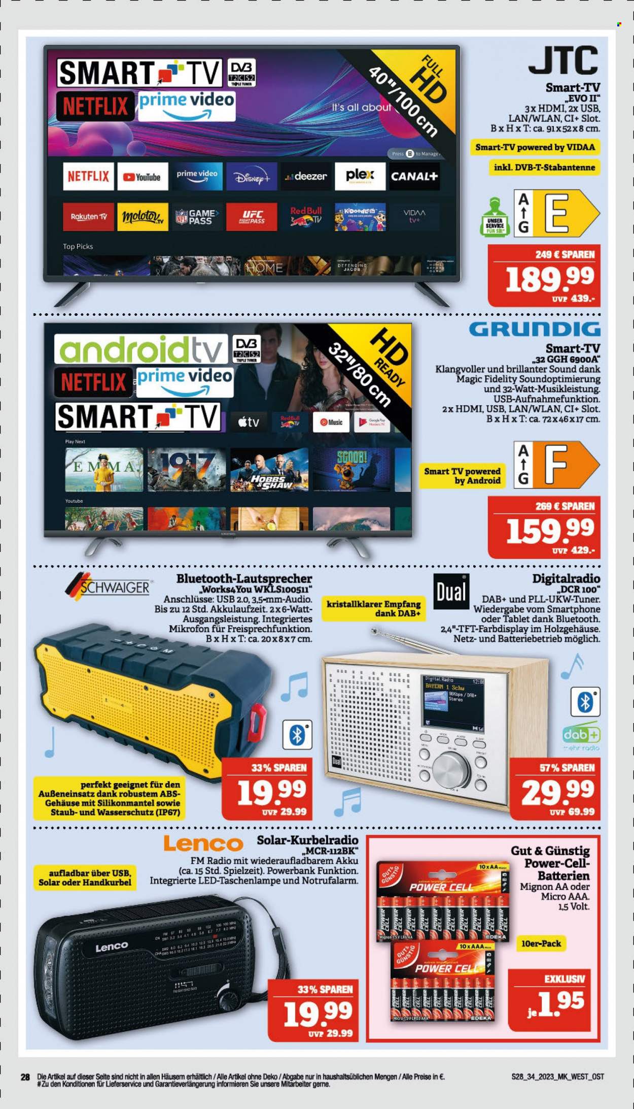 Marktkauf Prospekte  - 21.08.2023 - 26.08.2023. Seite 28