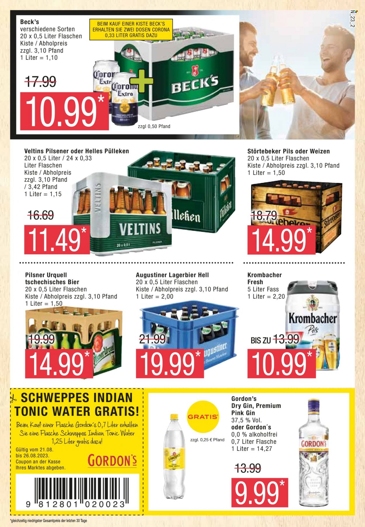 Marktkauf Prospekte  - 21.08.2023 - 26.08.2023. Seite 23