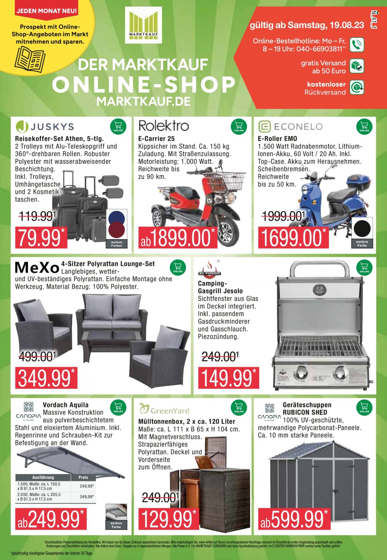 Marktkauf Prospekte  - 21.08.2023 - 26.08.2023. Seite 41