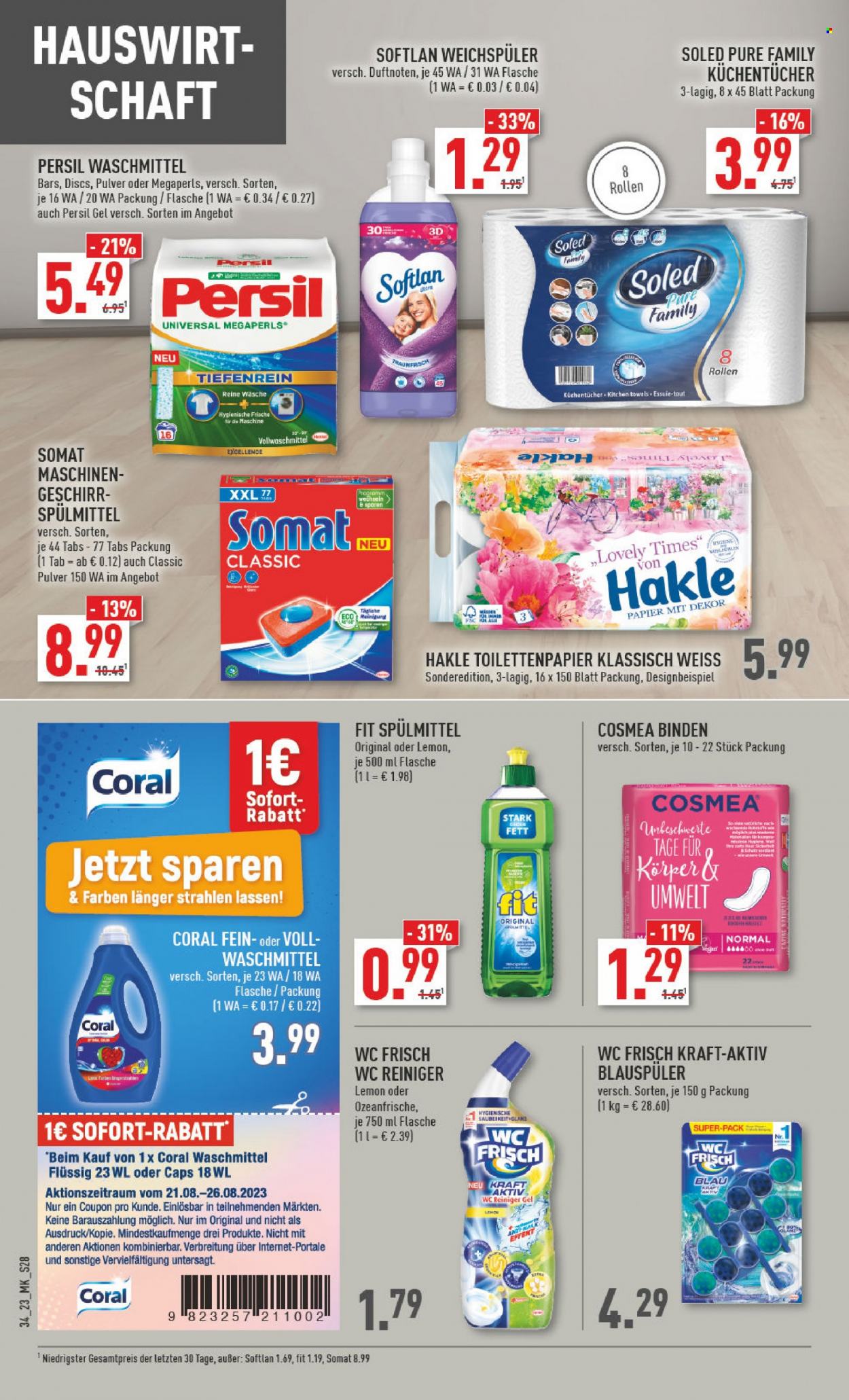 Marktkauf Prospekte  - 21.08.2023 - 26.08.2023. Seite 28