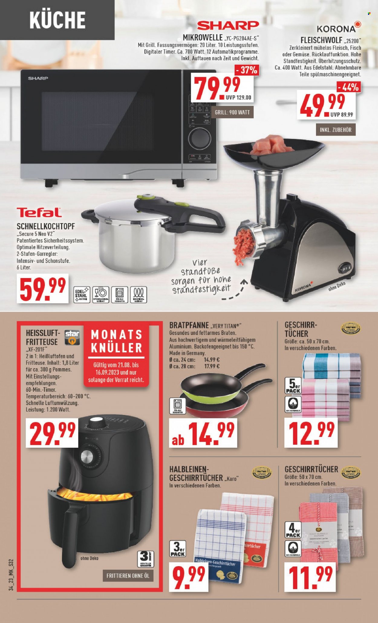 Marktkauf Prospekte  - 21.08.2023 - 26.08.2023. Seite 32