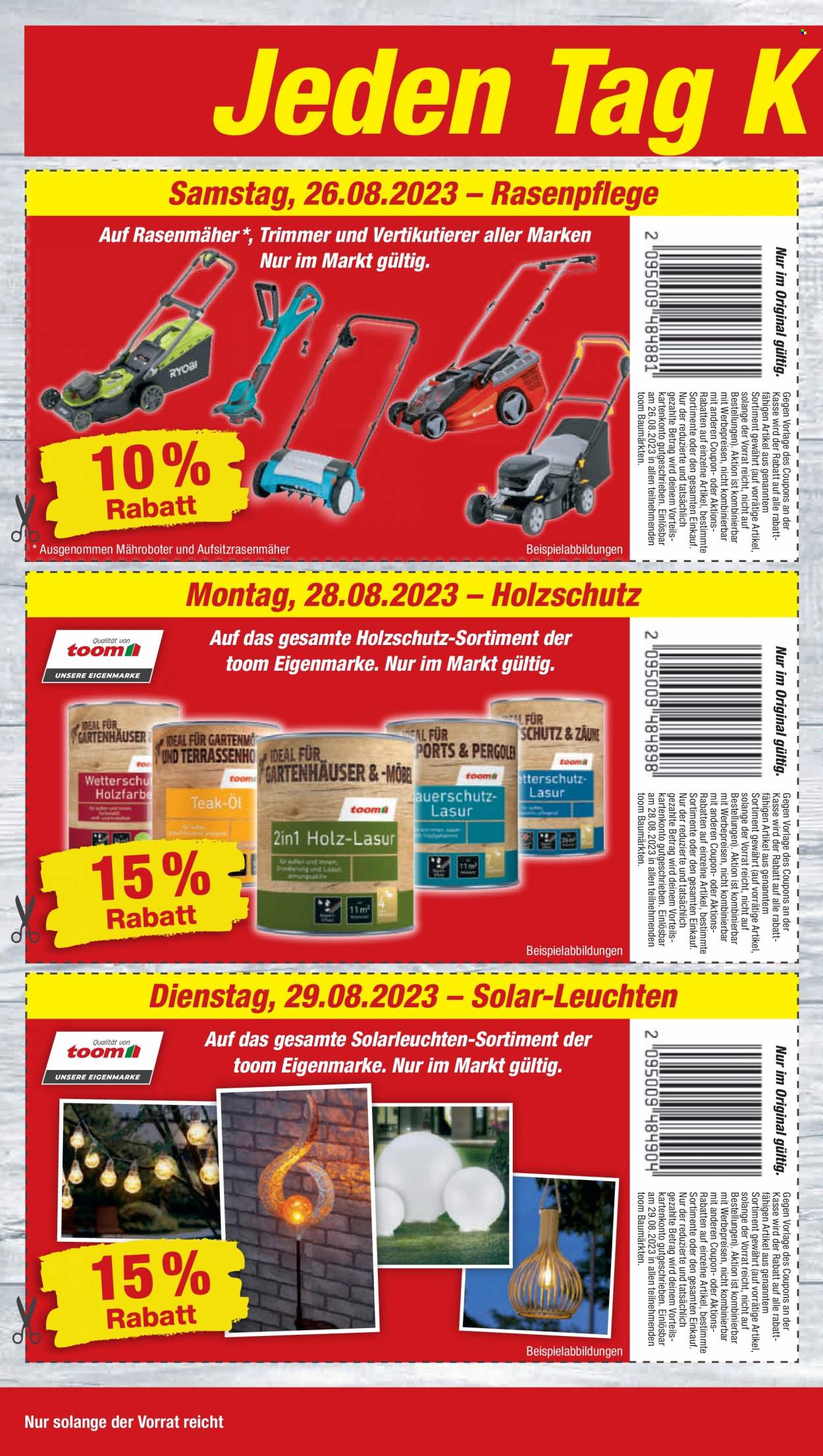 toom Baumarkt Prospekte  - 26.08.2023 - 1.09.2023. Seite 2