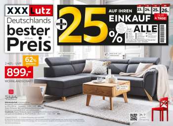Prospekte XXXLutz - 21.08.2023 - 27.08.2023.