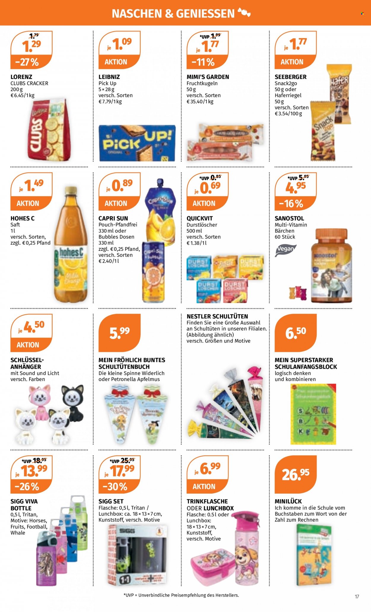 Müller Prospekte  - 14.08.2023 - 2.09.2023. Seite 17