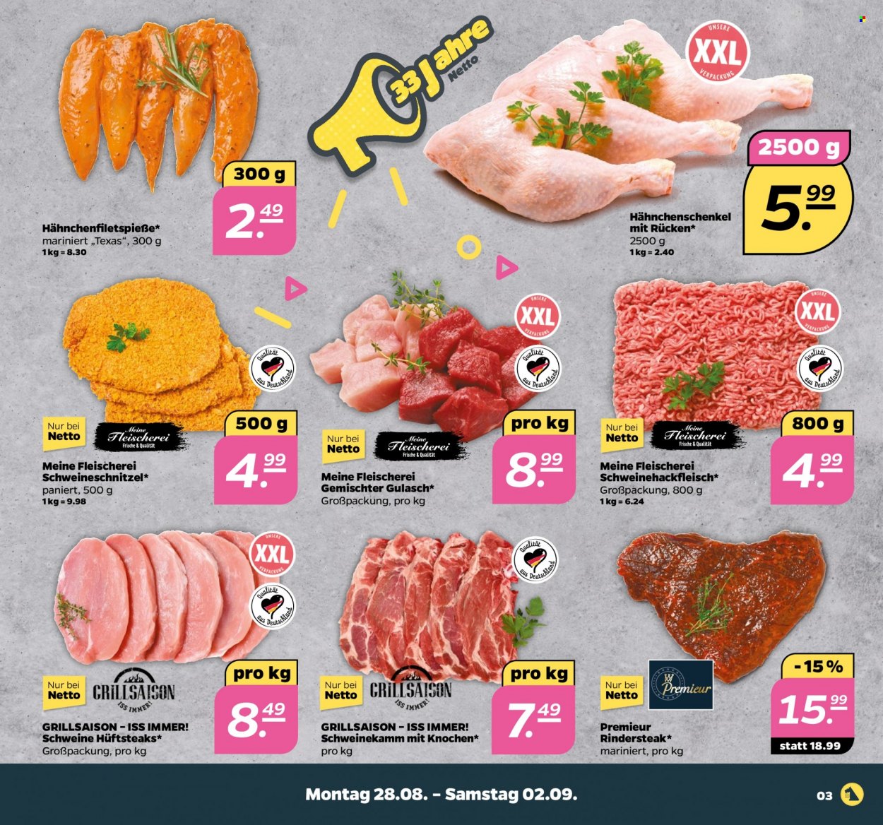 Netto Prospekte  - 28.08.2023 - 2.09.2023. Seite 3