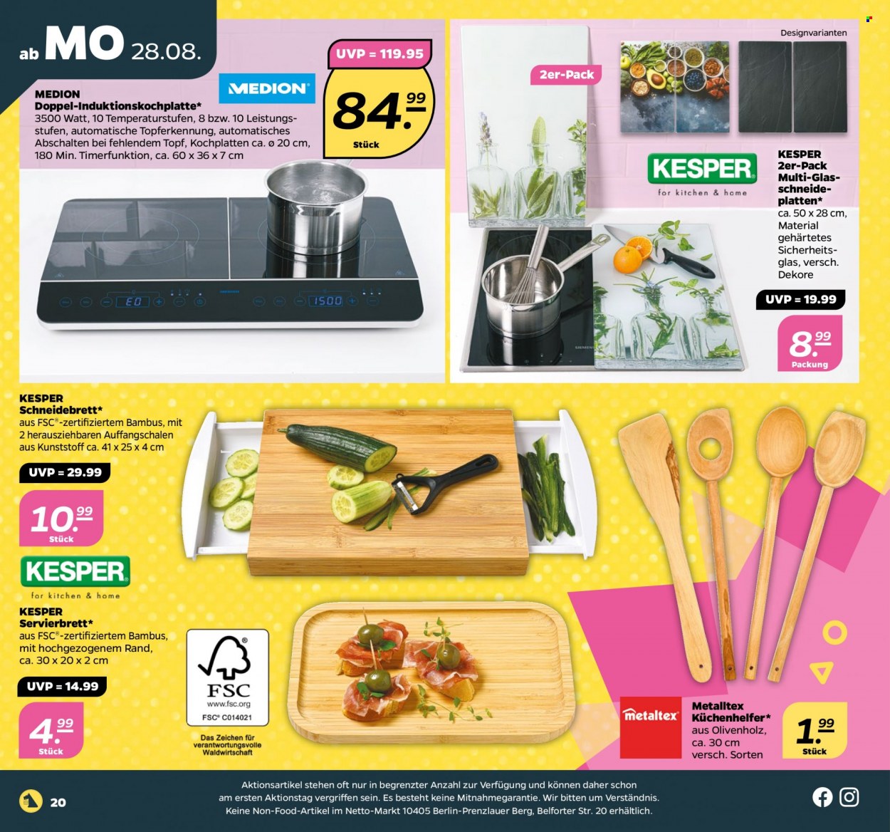 Netto Prospekte  - 28.08.2023 - 2.09.2023. Seite 20