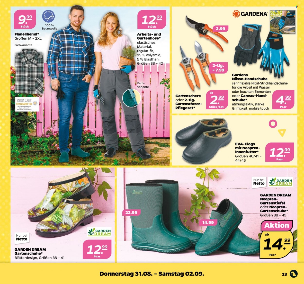 Netto Prospekte  - 28.08.2023 - 2.09.2023. Seite 23