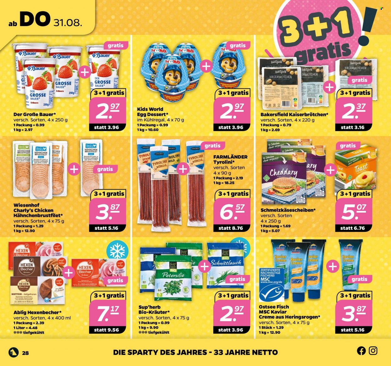 Netto Prospekte  - 28.08.2023 - 2.09.2023. Seite 28