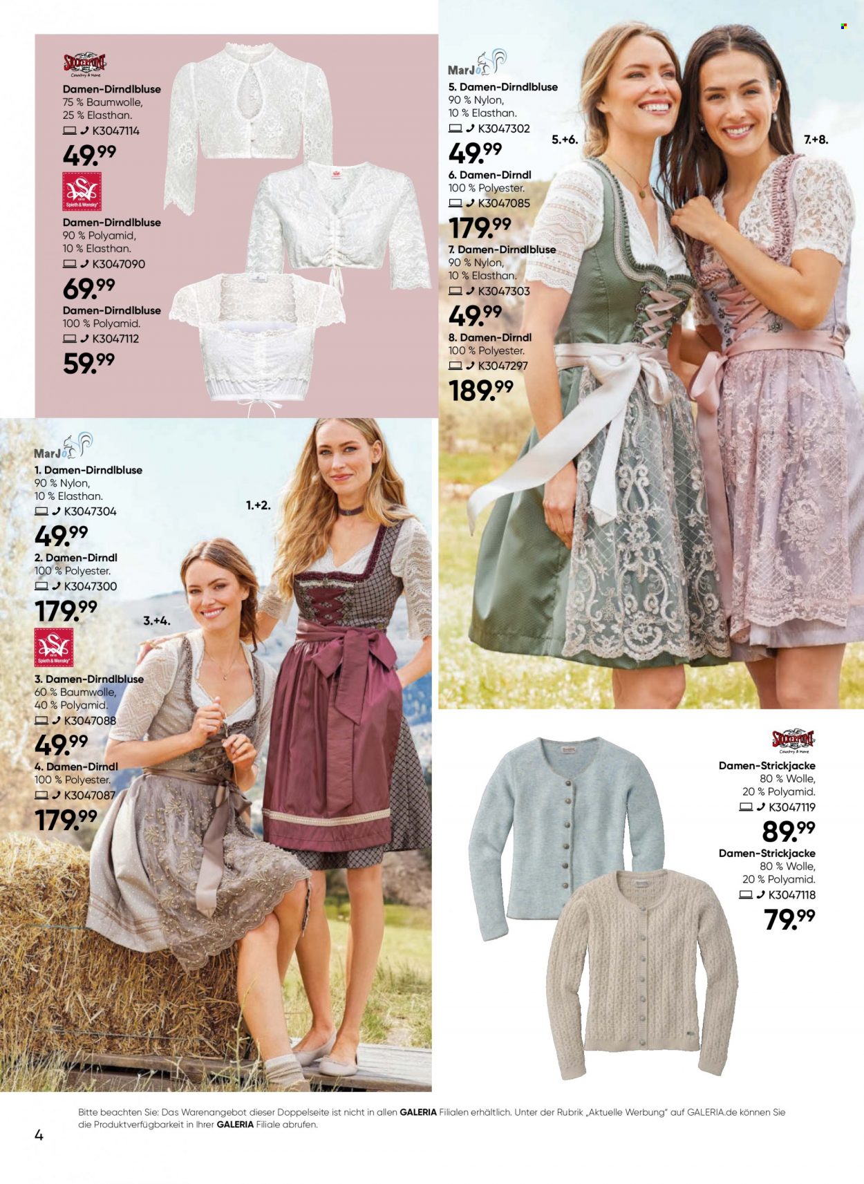 GALERIA Karstadt Kaufhof Prospekte  - 23.08.2023 - 29.08.2023. Seite 4