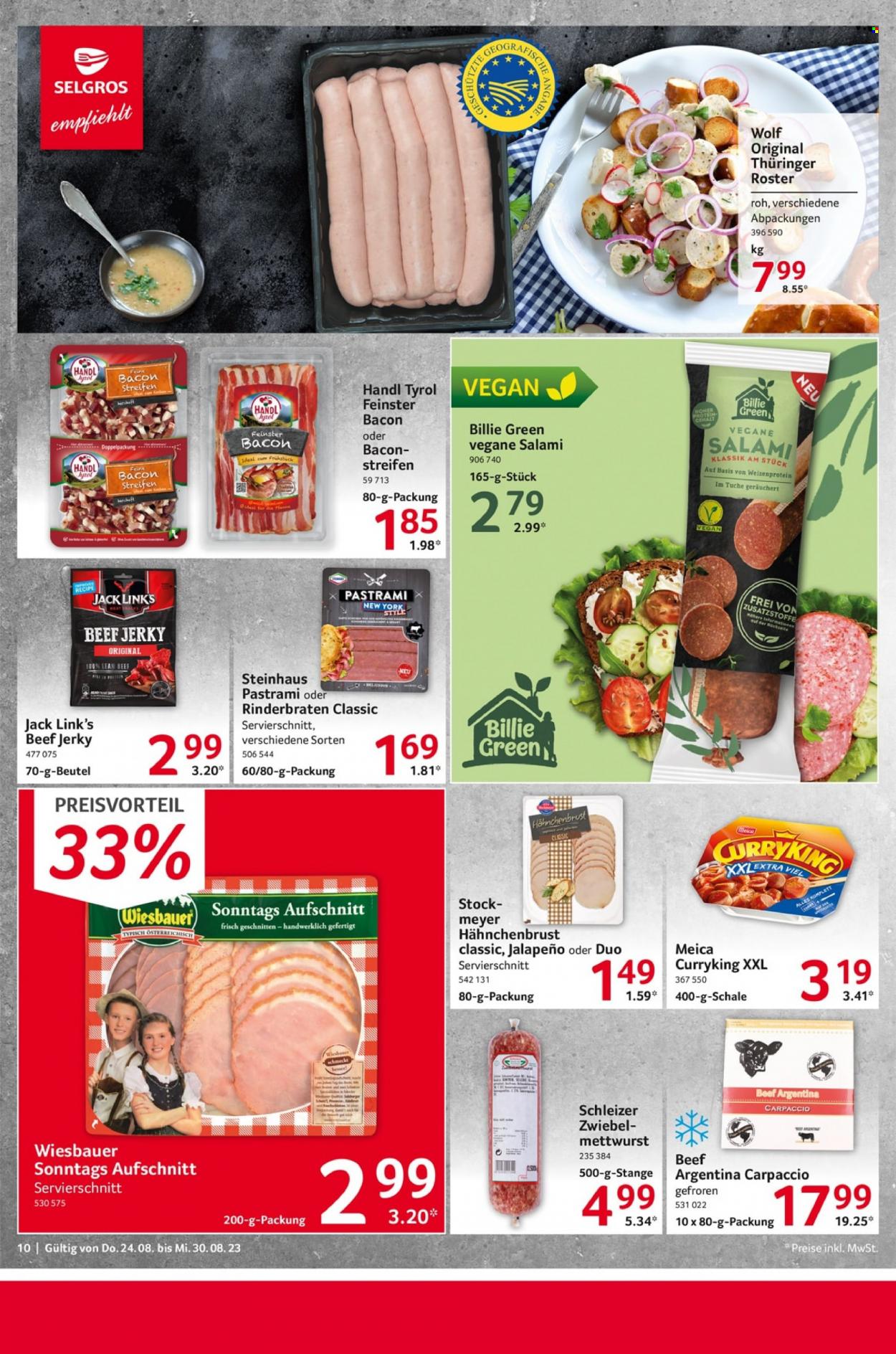 Selgros Prospekte  - 24.08.2023 - 30.08.2023. Seite 10