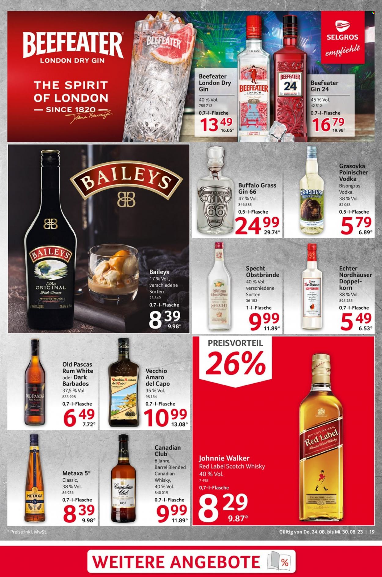 Selgros Prospekte  - 24.08.2023 - 30.08.2023. Seite 19