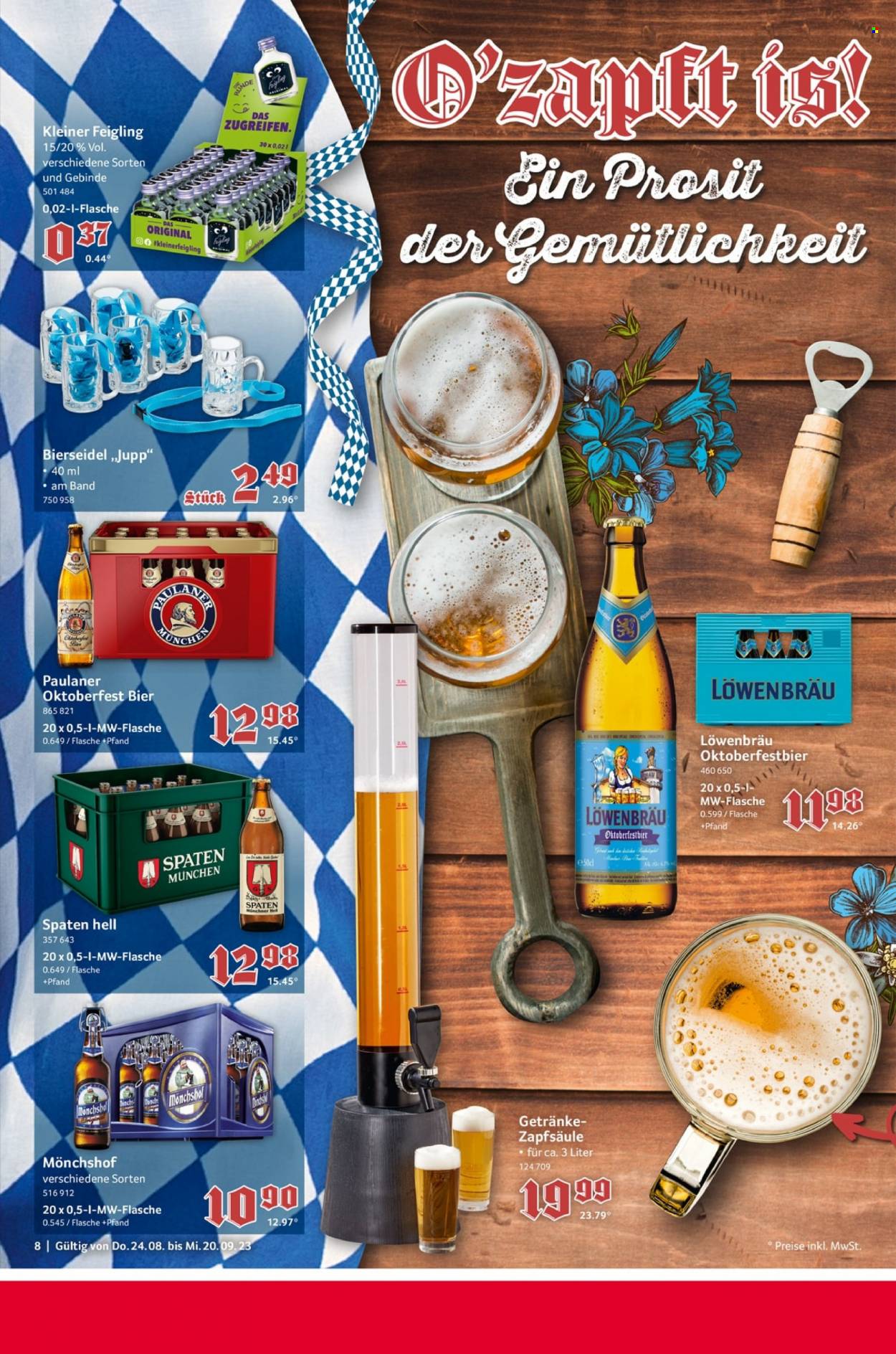 Selgros Prospekte  - 24.08.2023 - 20.09.2023. Seite 8