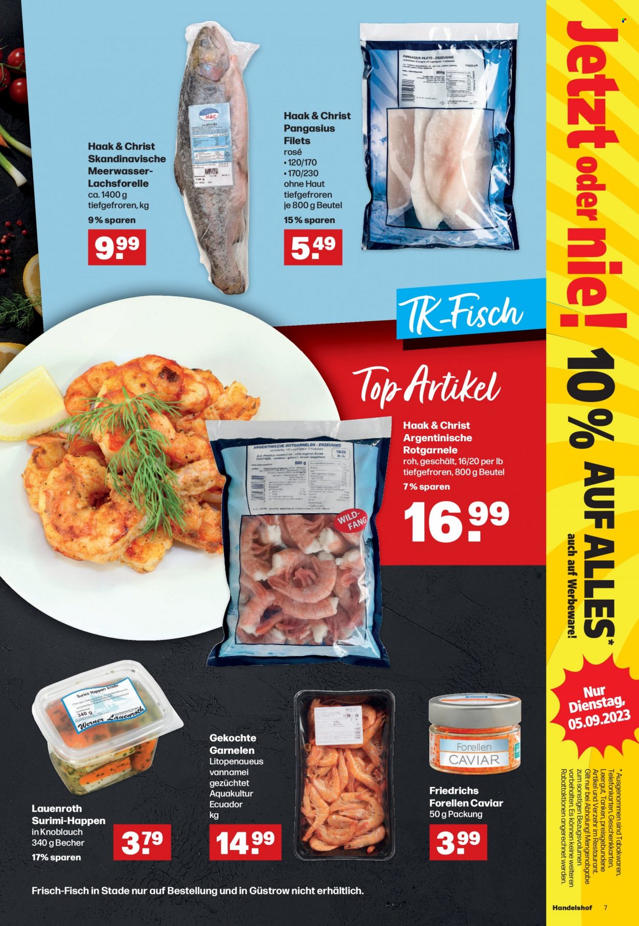 Handelshof Prospekte  - 31.08.2023 - 6.09.2023. Seite 7