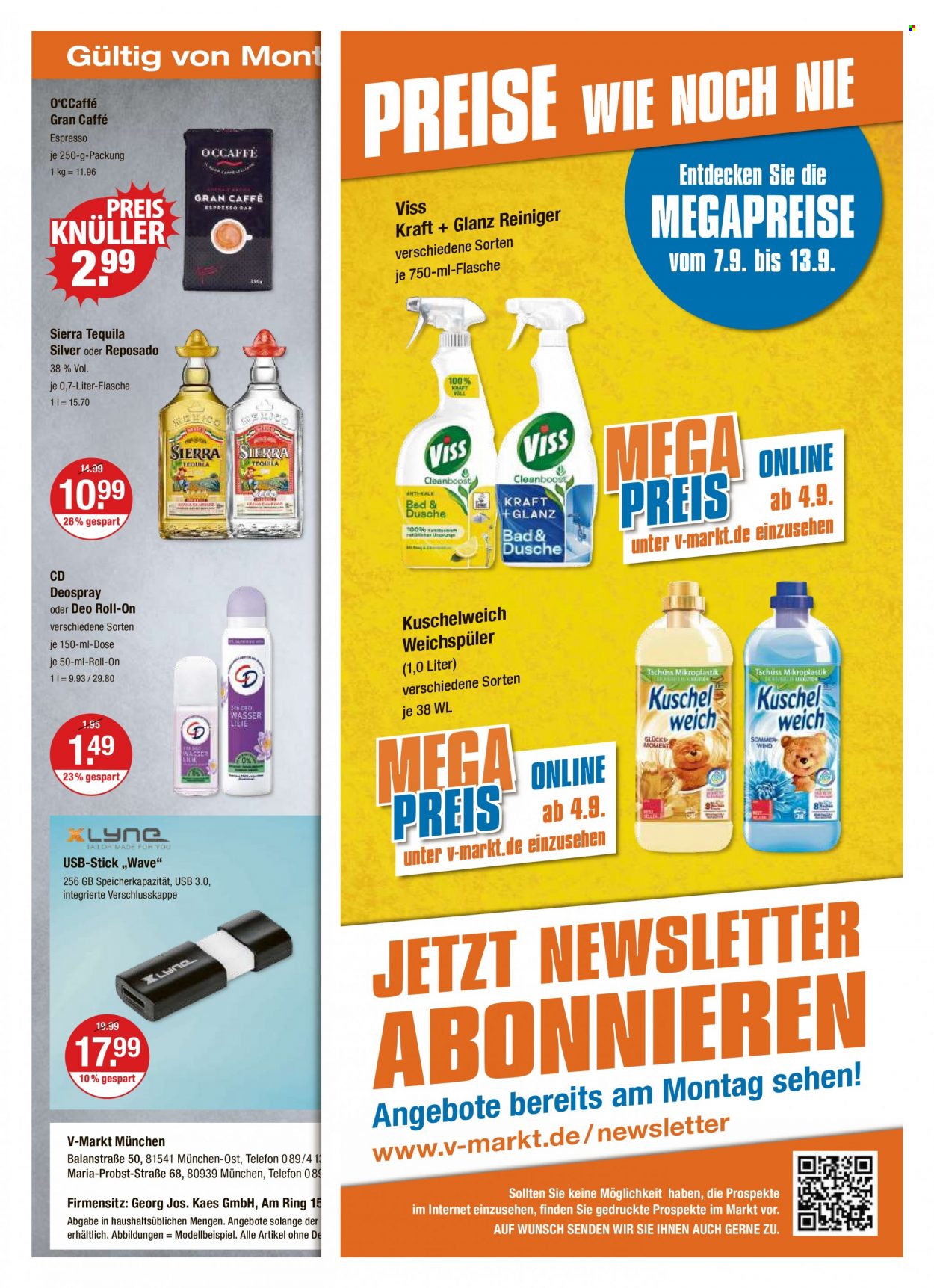V-Markt Prospekte  - 31.08.2023 - 6.09.2023. Seite 4