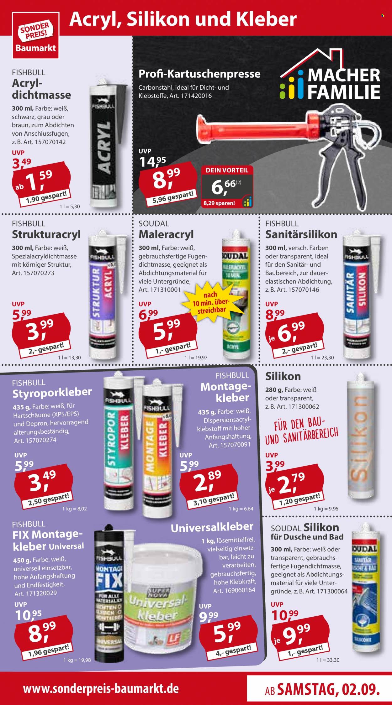 Sonderpreis-Baumarkt Prospekte  - 2.09.2023 - 8.09.2023. Seite 17