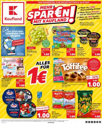 Prospekte Kaufland - 31.08.2023 - 6.09.2023.