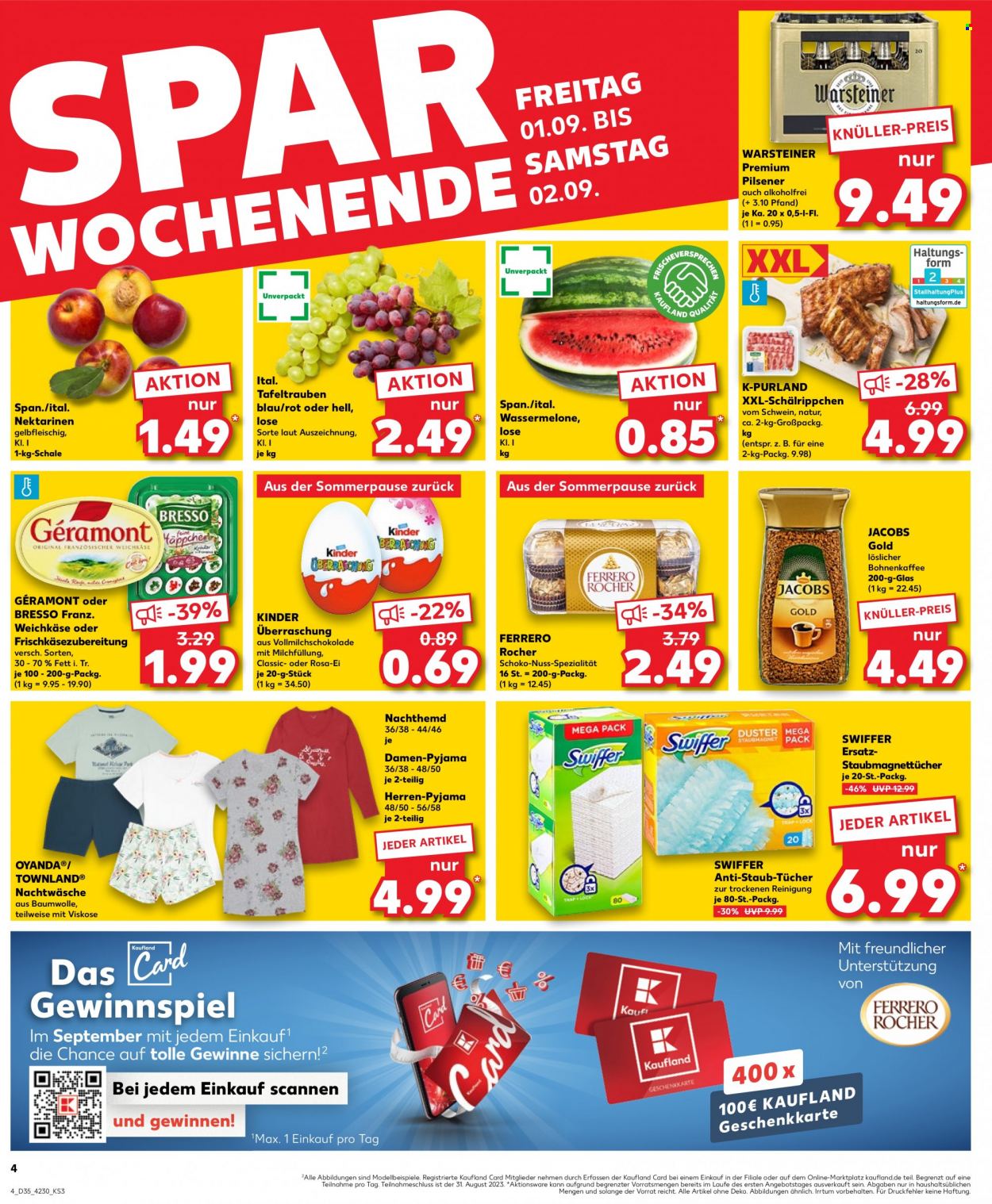 Kaufland Prospekte  - 31.08.2023 - 6.09.2023. Seite 4