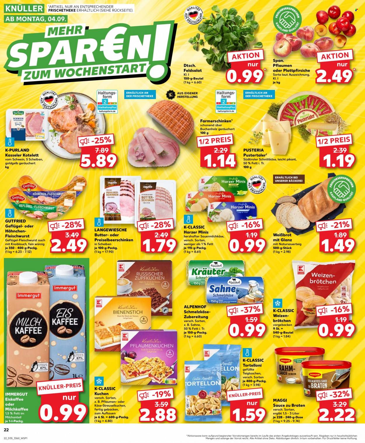 Kaufland Prospekte  - 31.08.2023 - 6.09.2023. Seite 22