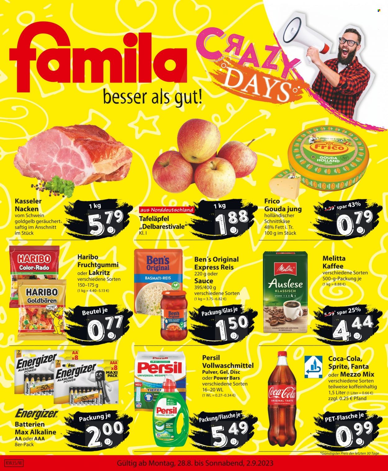 famila Prospekte  - 28.08.2023 - 2.09.2023. Seite 1