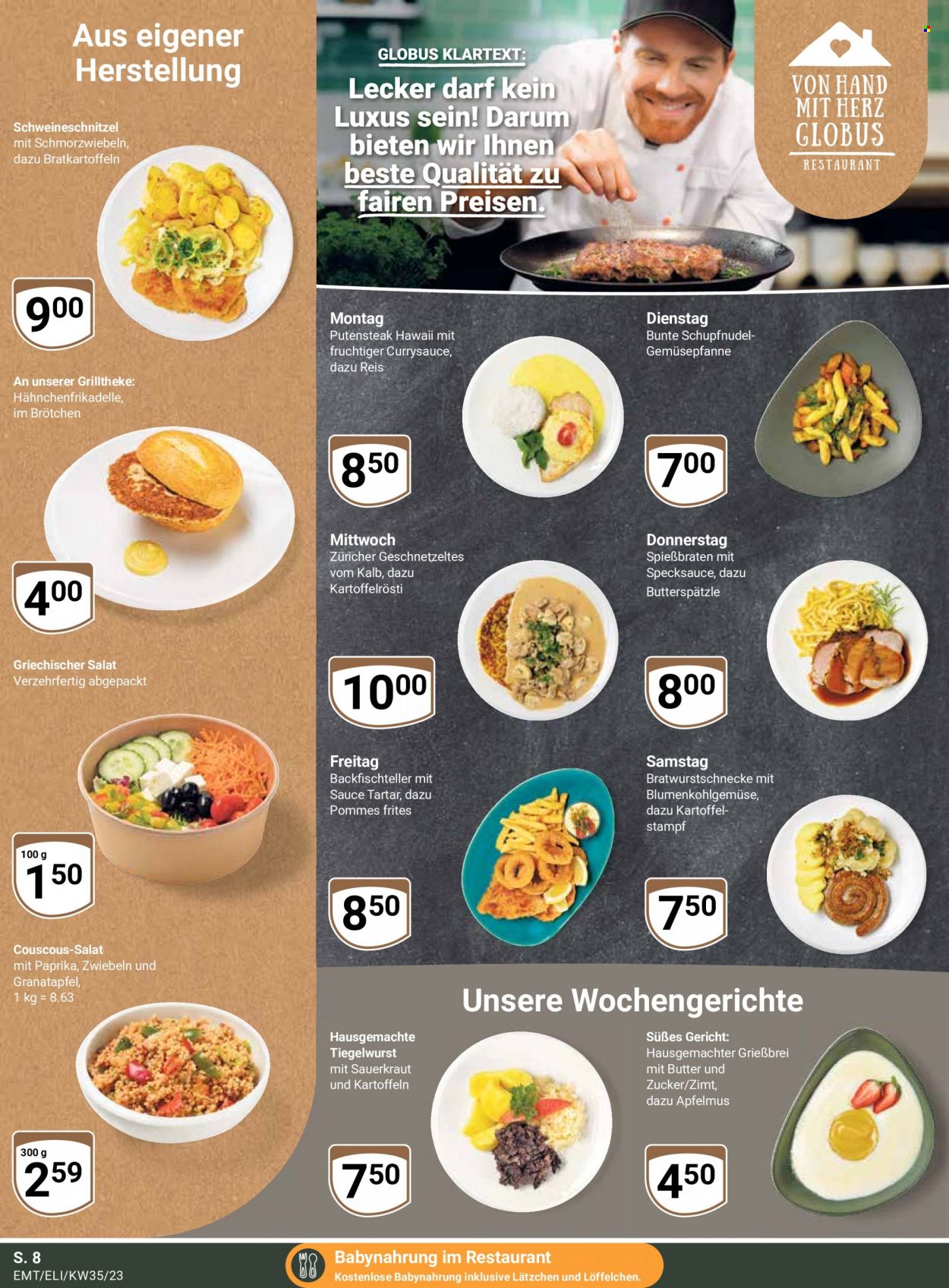 Globus Prospekte  - 28.08.2023 - 2.09.2023. Seite 8