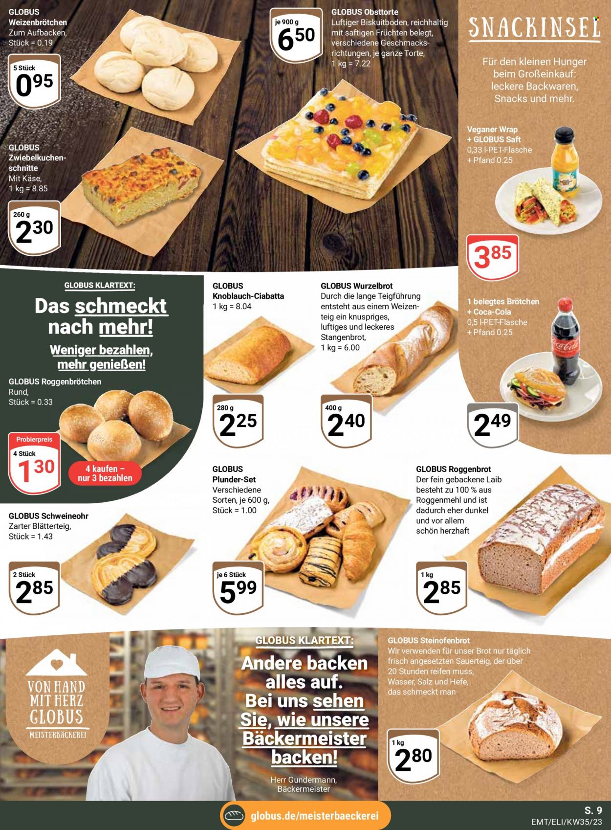 Globus Prospekte  - 28.08.2023 - 2.09.2023. Seite 9