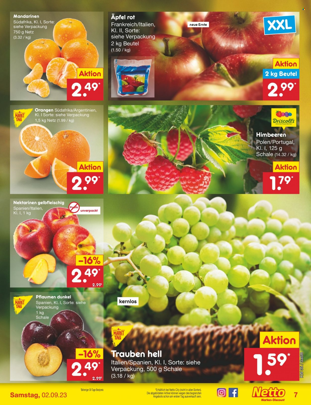 Netto Marken-Discount Prospekte  - 28.08.2023 - 2.09.2023. Seite 7