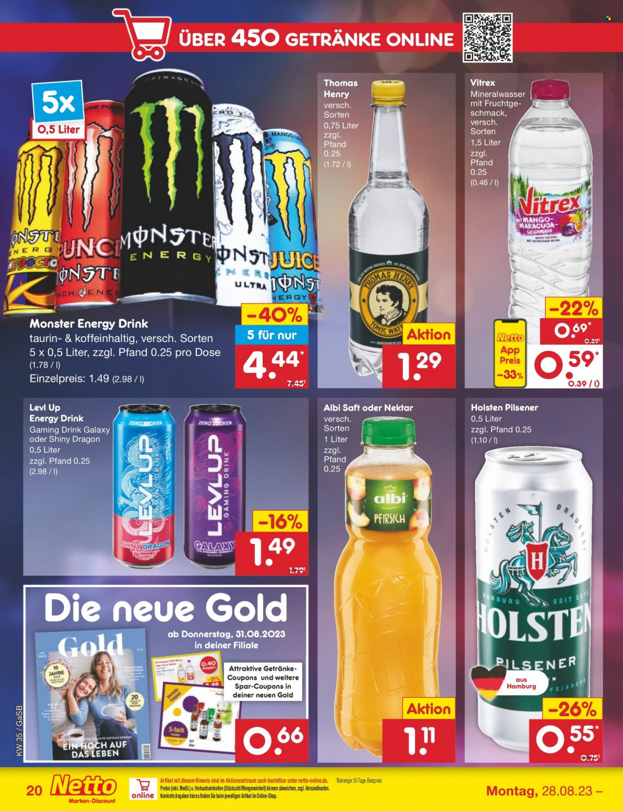 Netto Marken-Discount Prospekte  - 28.08.2023 - 2.09.2023. Seite 22