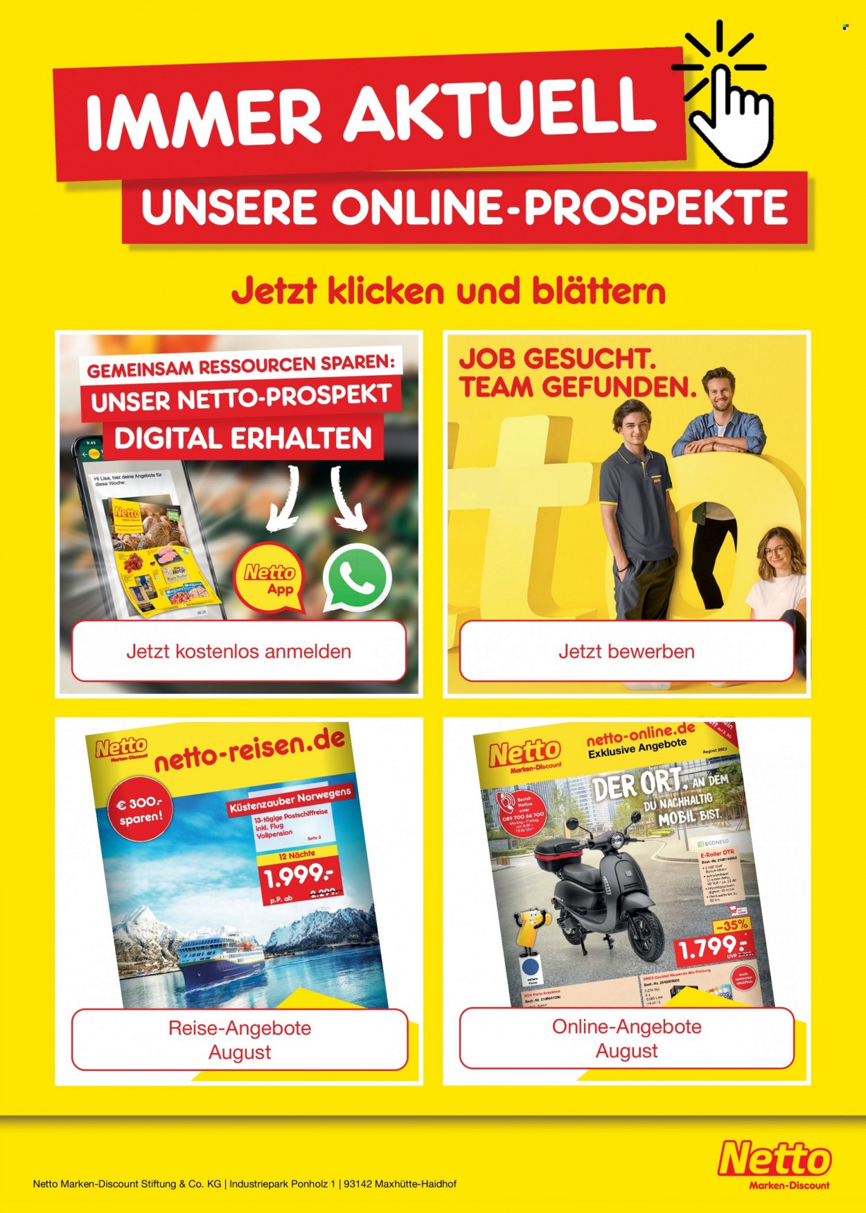 Netto Marken-Discount Prospekte  - 28.08.2023 - 2.09.2023. Seite 55