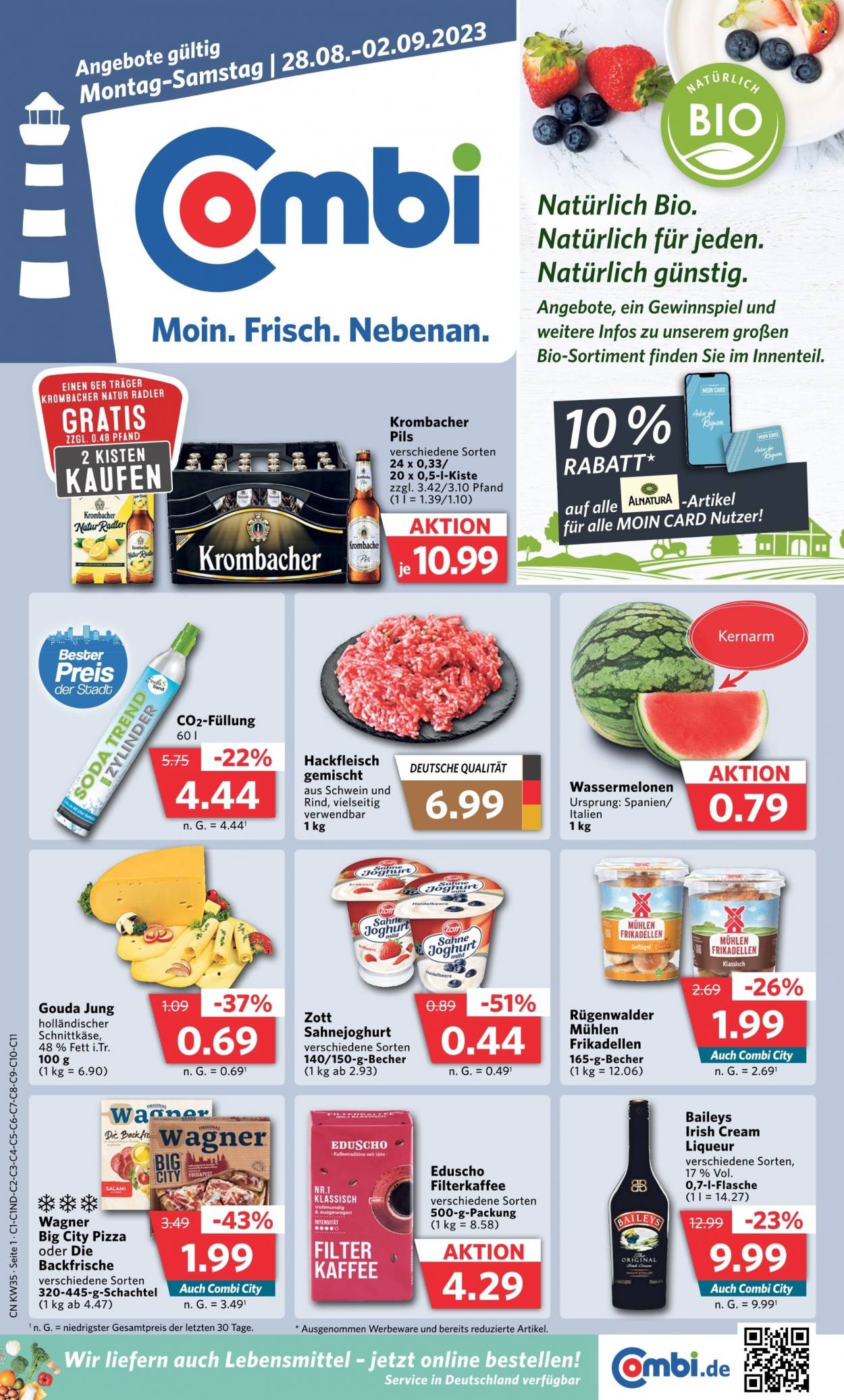 Combi Prospekte  - 28.08.2023 - 2.09.2023. Seite 1