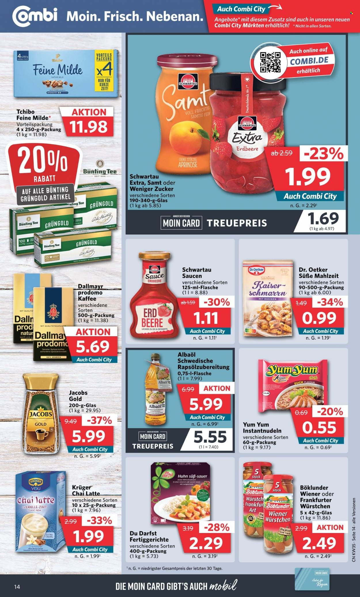 Combi Prospekte  - 28.08.2023 - 2.09.2023. Seite 14