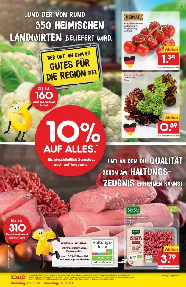 Netto Marken-Discount Prospekte  - 29.08.2023 - 2.09.2023. Seite 2
