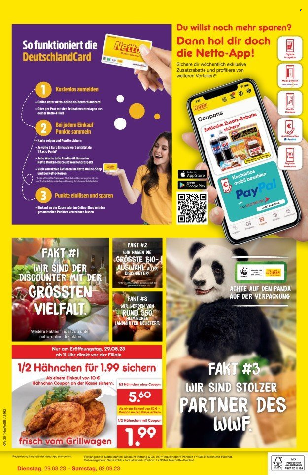 Netto Marken-Discount Prospekte  - 29.08.2023 - 2.09.2023. Seite 6