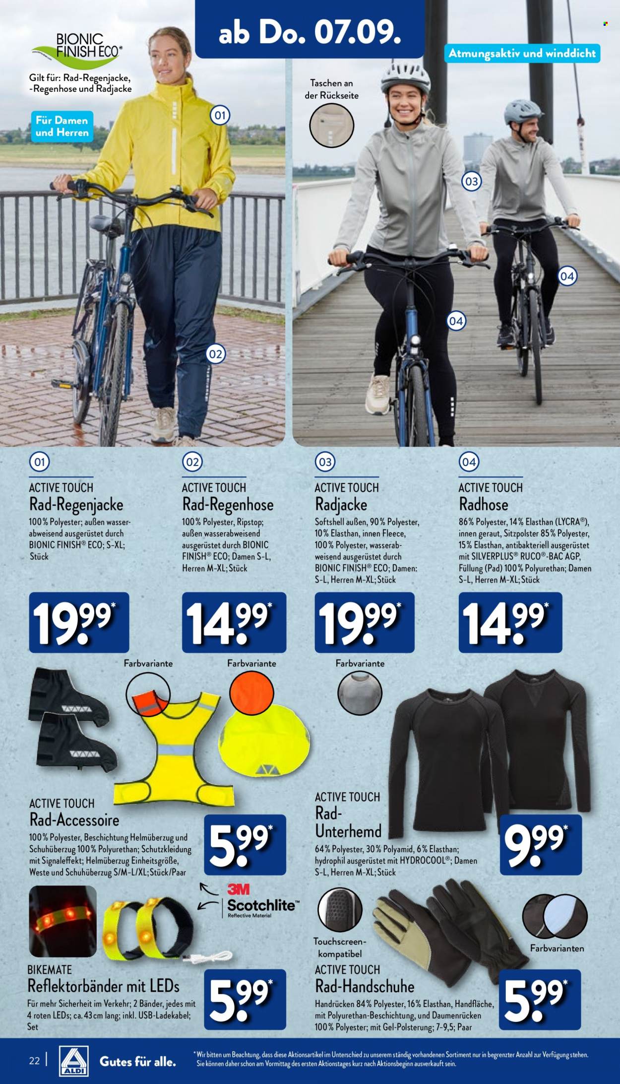 ALDI Nord Prospekte  - 4.09.2023 - 9.09.2023. Seite 22