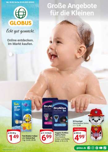 Prospekte Globus - 28.08.2023 - 2.09.2023.
