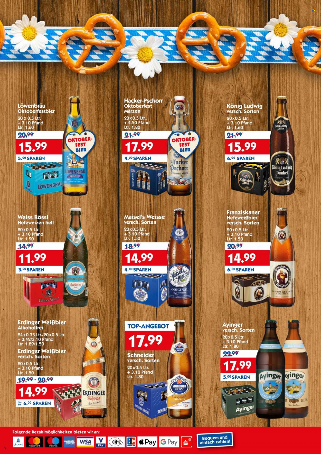Hol'ab! Getränkemarkt Prospekte  - 28.08.2023 - 2.09.2023. Seite 2