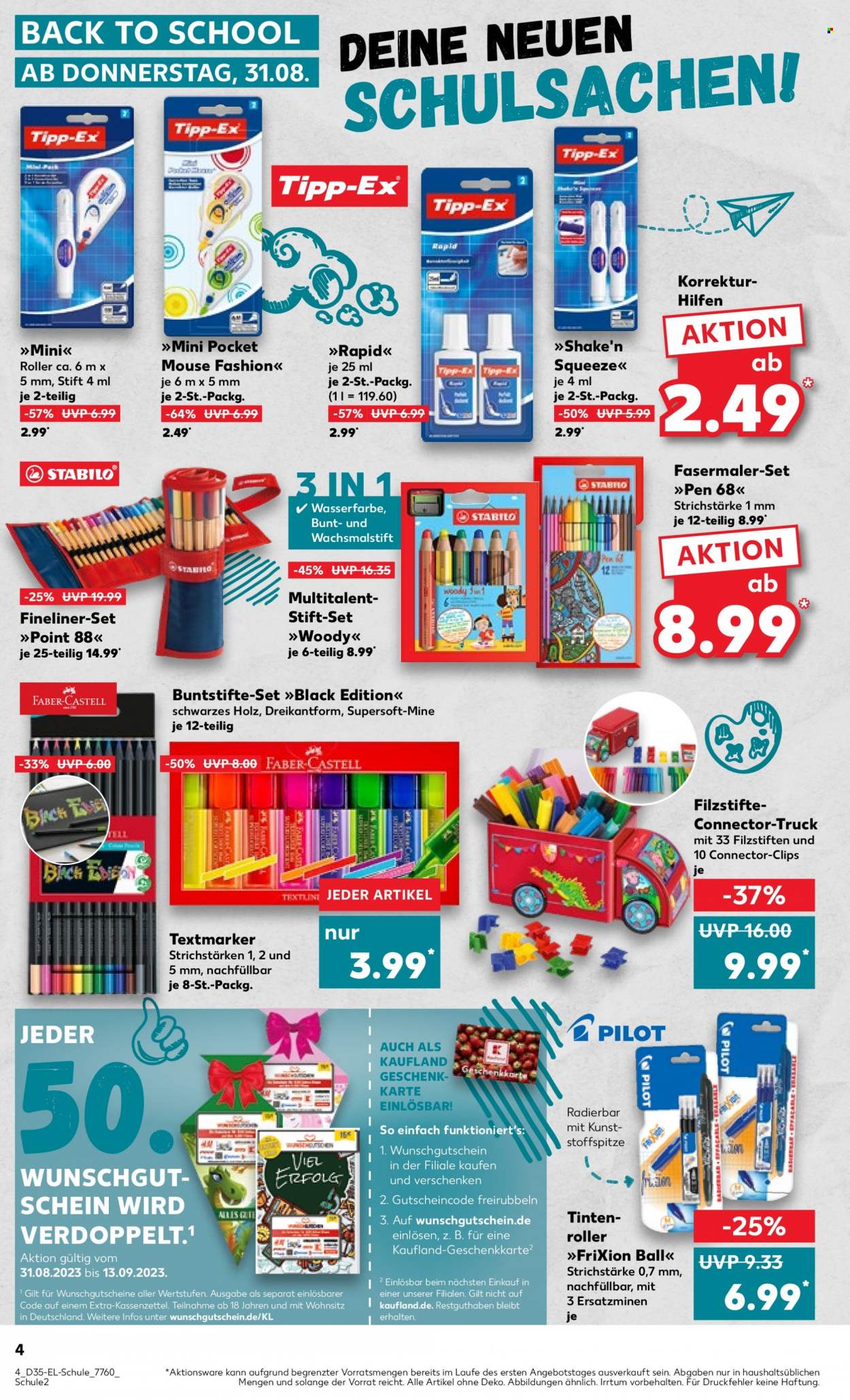 Kaufland Prospekte  - 31.08.2023 - 13.09.2023. Seite 4