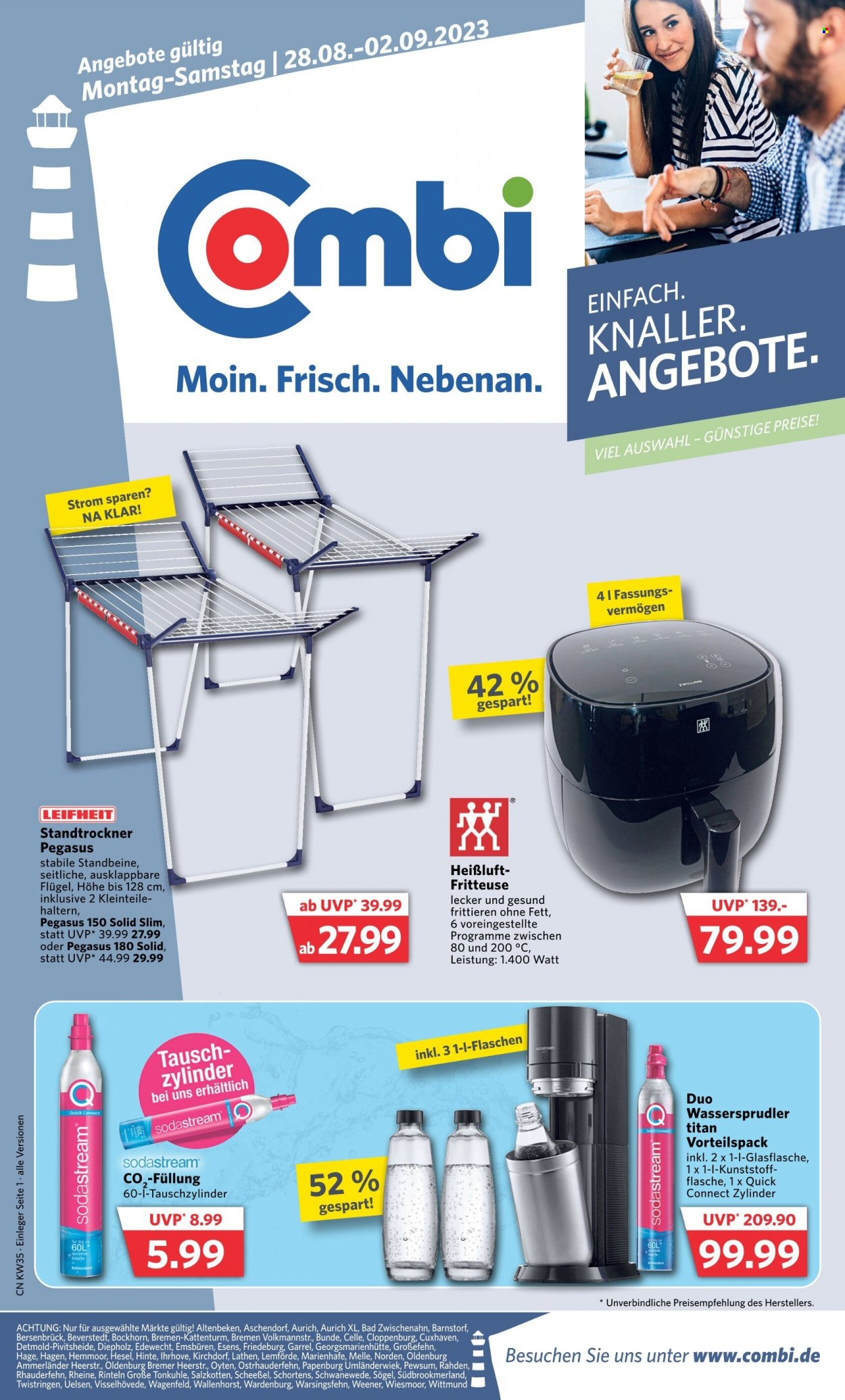 Combi Prospekte  - 28.08.2023 - 2.09.2023. Seite 1