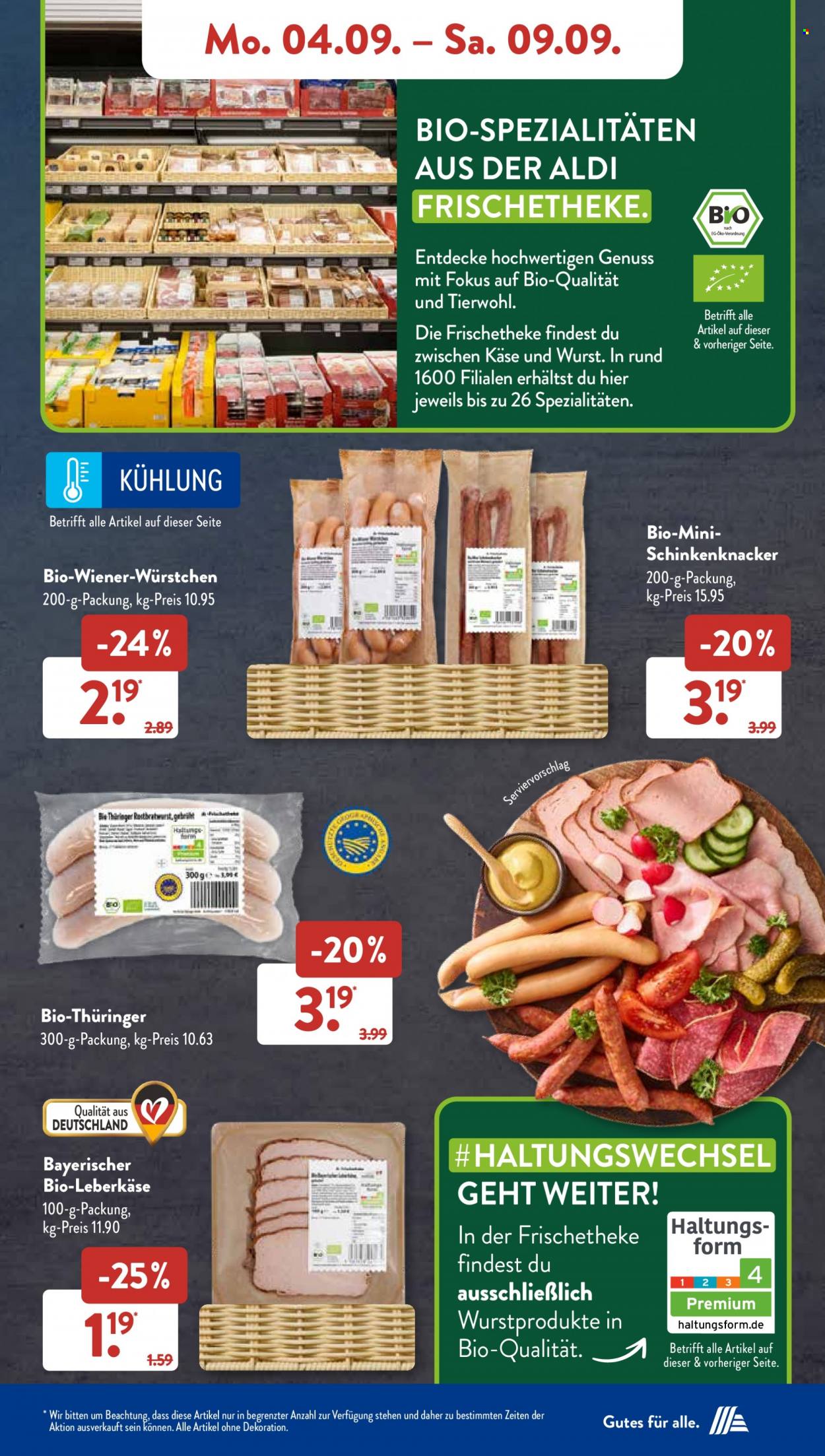 ALDI SÜD Prospekte  - 4.09.2023 - 9.09.2023. Seite 9