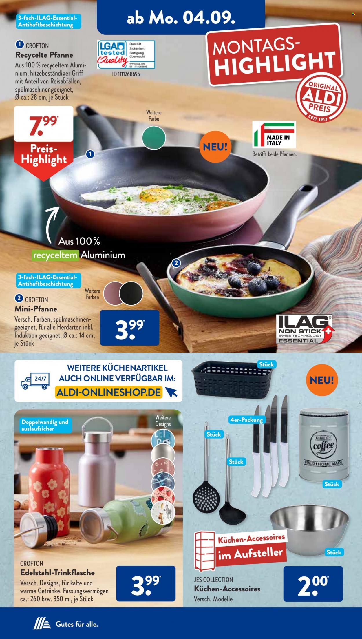 ALDI SÜD Prospekte  - 4.09.2023 - 9.09.2023. Seite 16