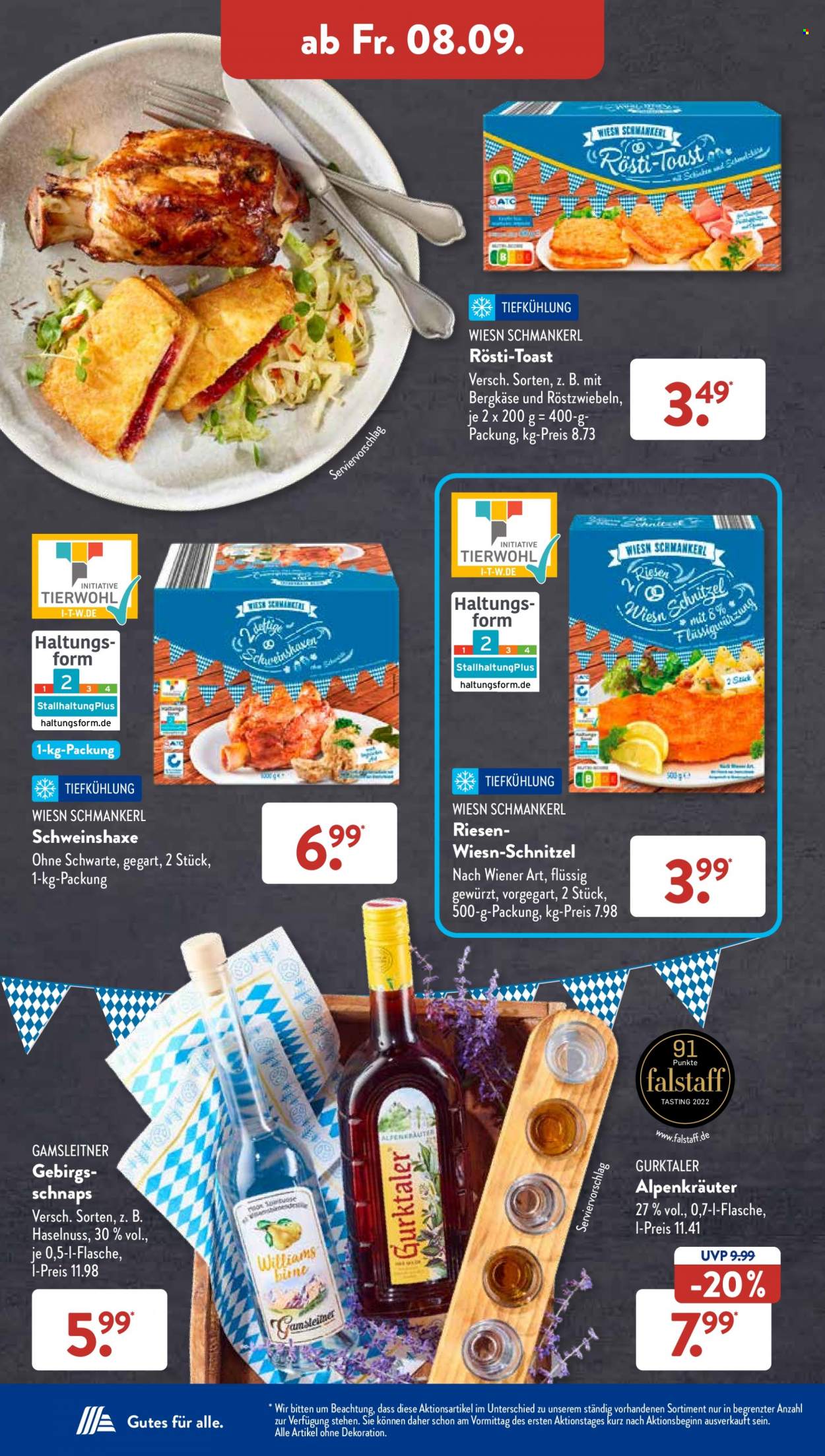ALDI SÜD Prospekte  - 4.09.2023 - 9.09.2023. Seite 34