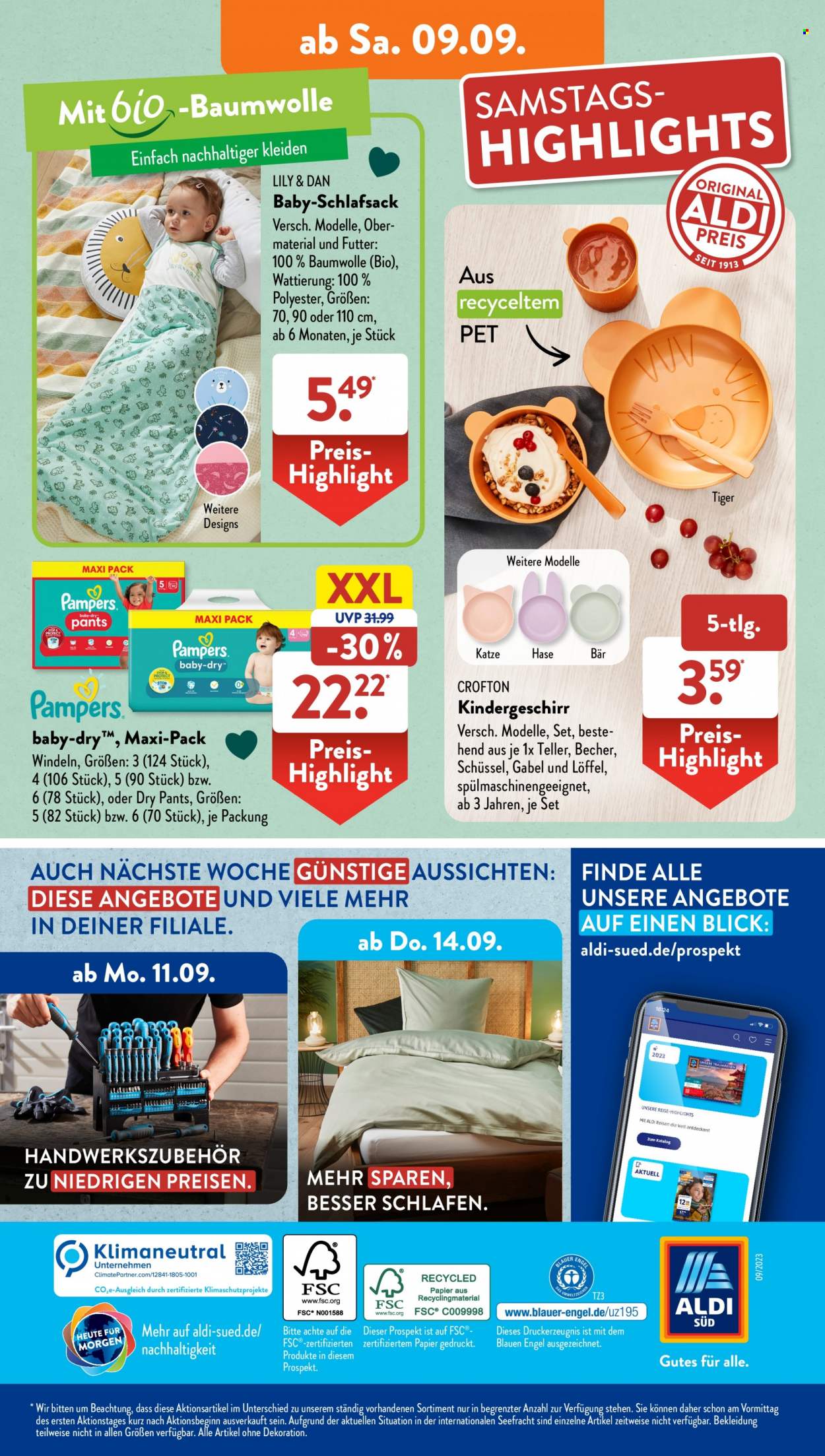 ALDI SÜD Prospekte  - 4.09.2023 - 9.09.2023. Seite 38