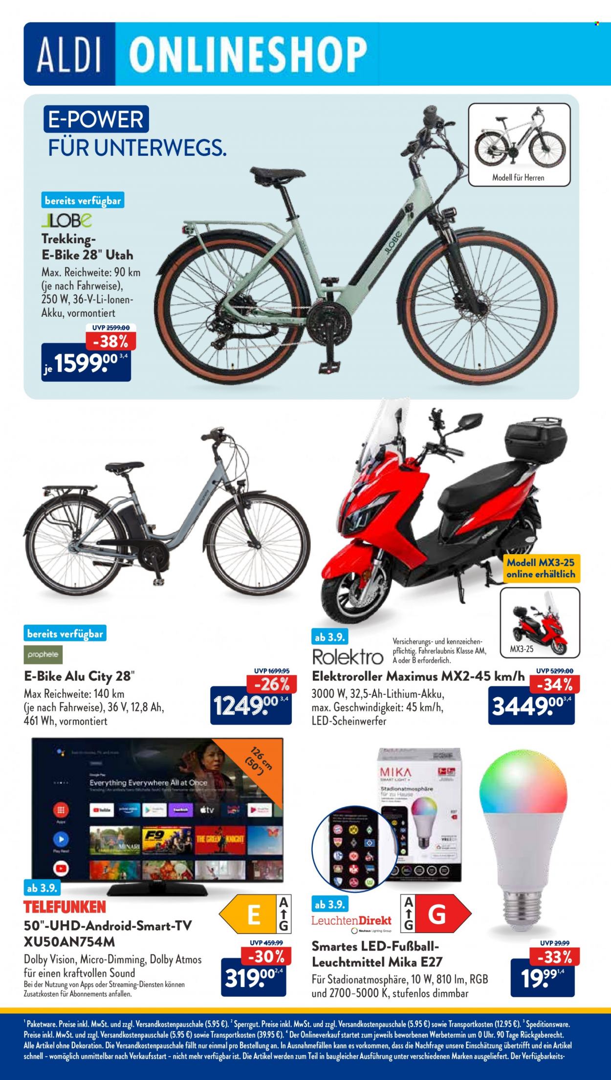 ALDI SÜD Prospekte  - 4.09.2023 - 9.09.2023. Seite 41