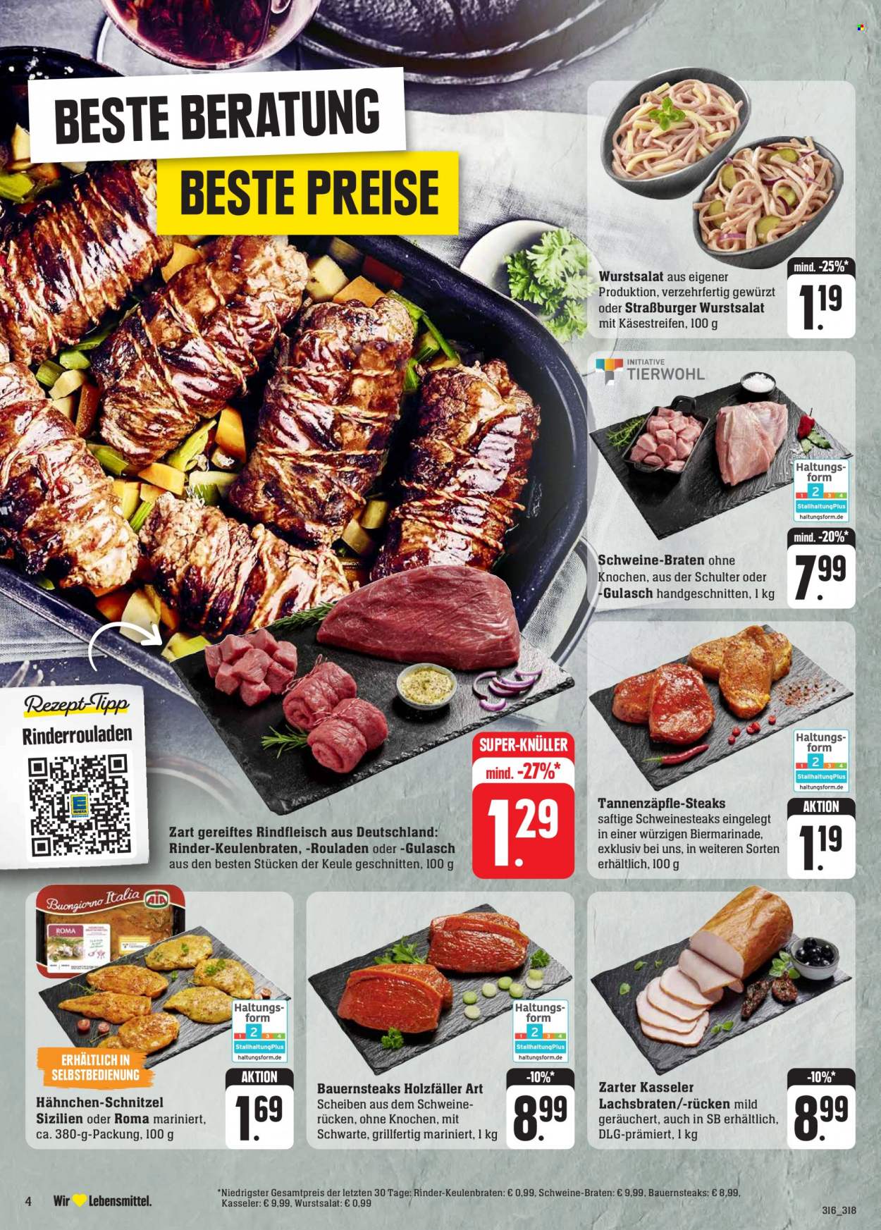 Edeka Prospekte  - 28.08.2023 - 2.09.2023. Seite 4