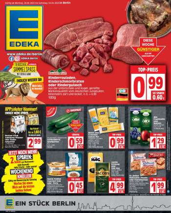Prospekte Edeka - 28.08.2023 - 2.09.2023.