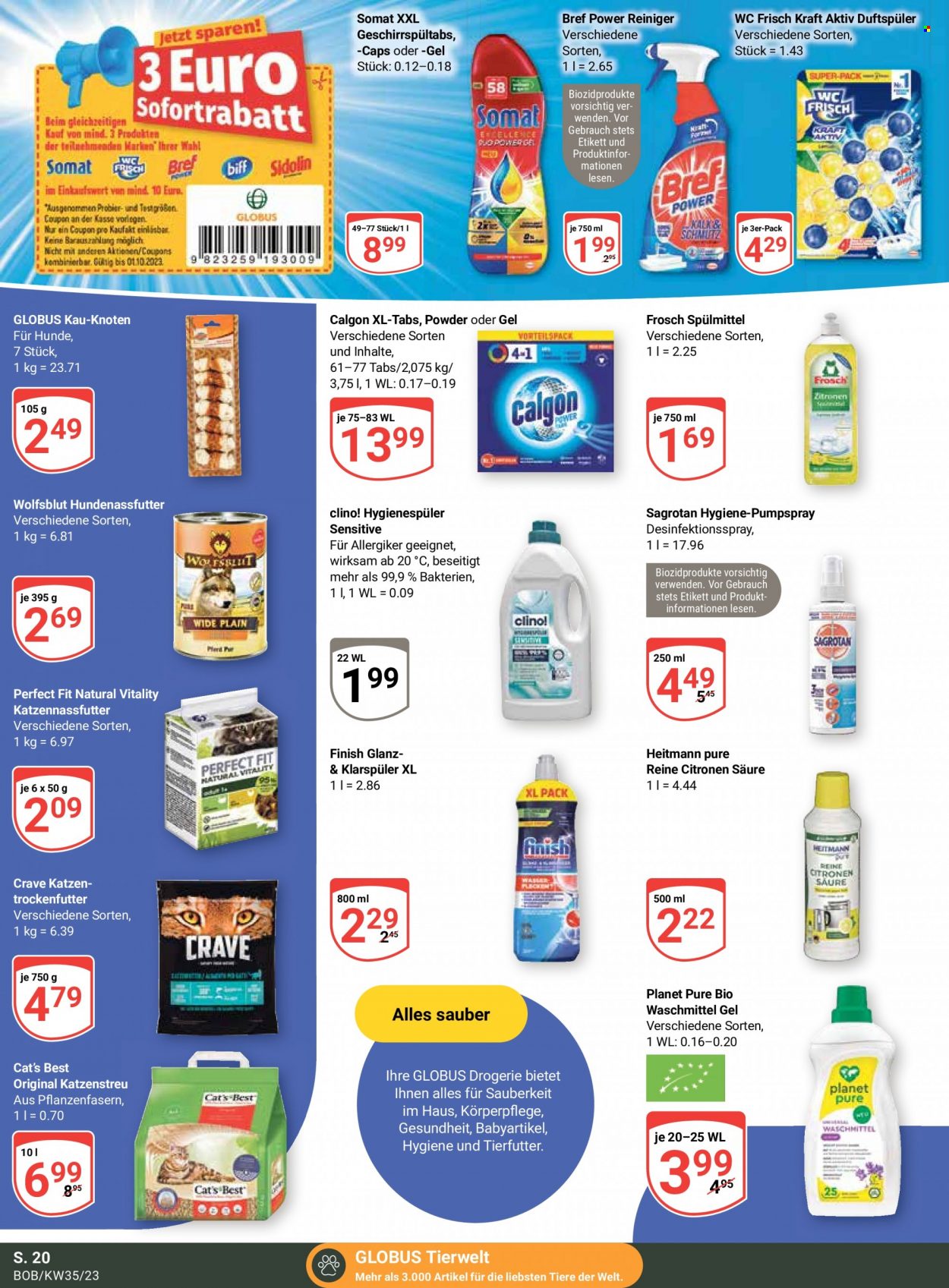 Globus Prospekte  - 28.08.2023 - 2.09.2023. Seite 24